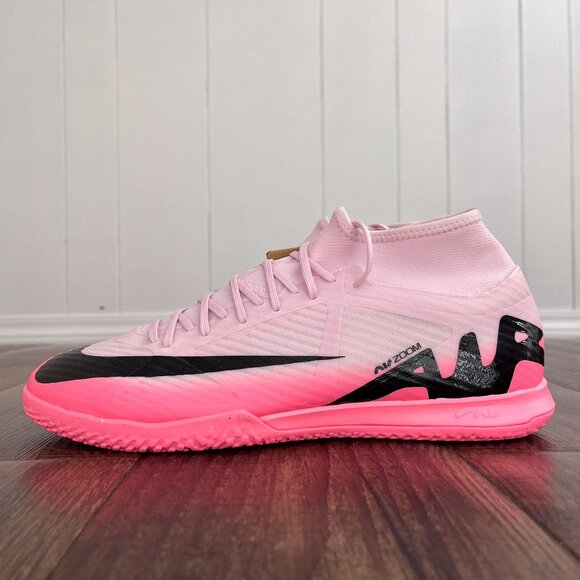 Nike Zoom Superfly 9 Academy IC Indoor Soccer Shoes DJ5627-601 Mens Size 10 Pink - Picture 2 of 16